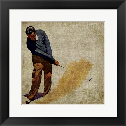 Framed Vintage Sports I Print