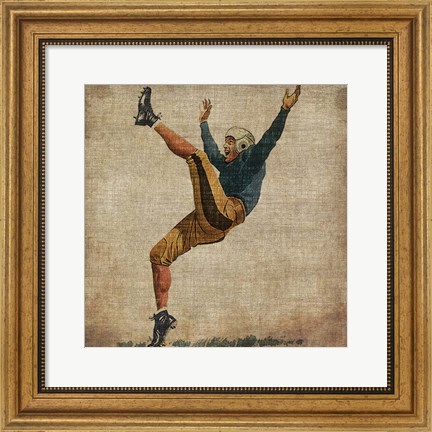 Framed Vintage Sports V Print