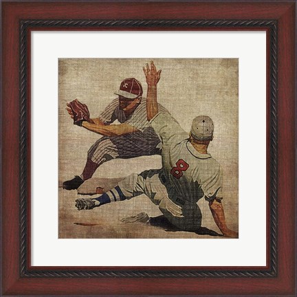 Framed Vintage Sports VII Print