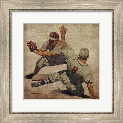 Framed Vintage Sports VII Print