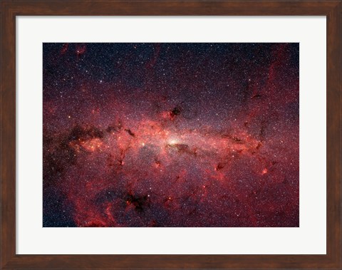 Framed Milky Way Galaxy Print