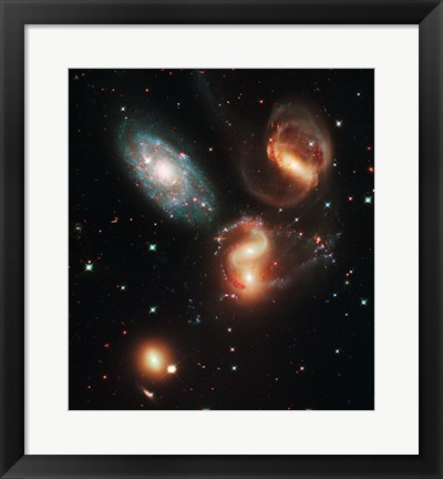 Framed Galactic Wreckage Print