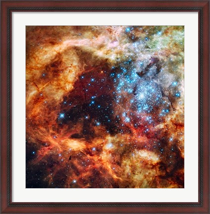 Framed Star Cluster Print