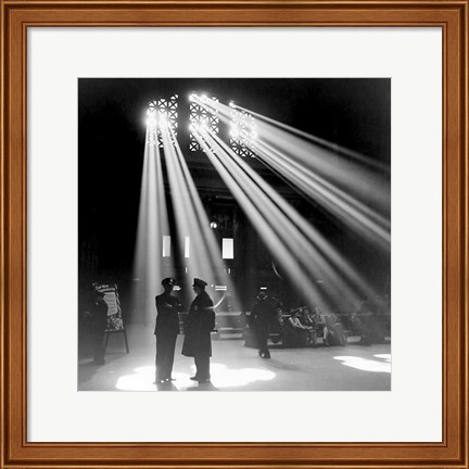 Framed Chicago Union Station 1943 Print