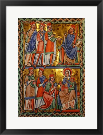 Framed Magi before Herod Print