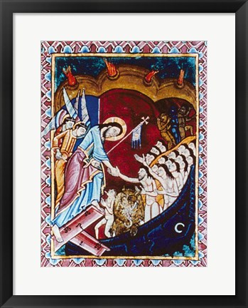Framed Descent of Christ into Hades Print