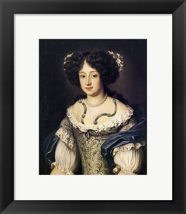 Framed Sophie Dorthea, Princess of Hannover Print