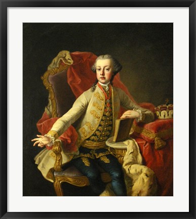 Framed Archduke Joseph Print