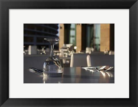 Framed Table Appointments Print