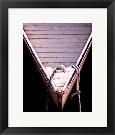 Framed Wooden Rowboats II Print