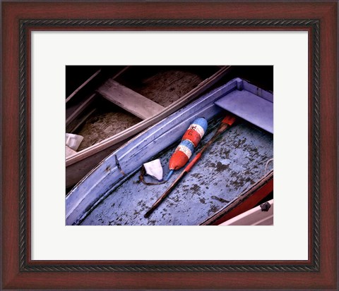 Framed Wooden Rowboats XIII Print