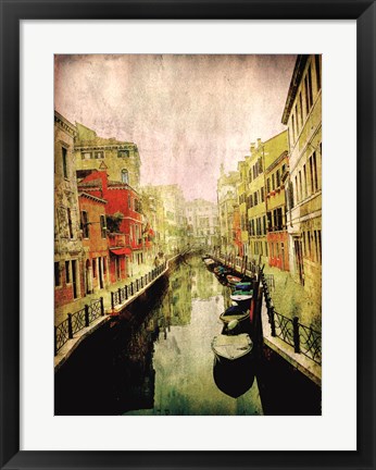 Framed Streets of Italy III Print