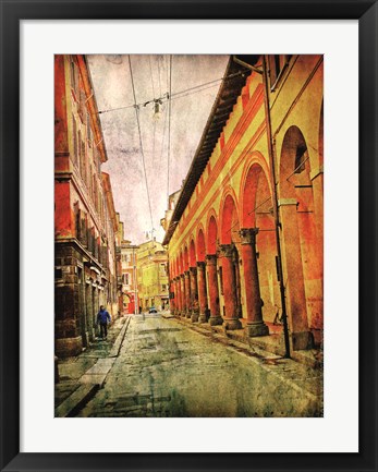 Framed Streets of Italy IV Print