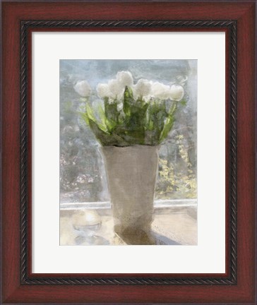 Framed Tulips in the Sun Print