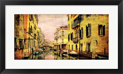 Framed Italy Panorama III Print