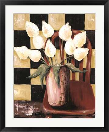 Framed Bright Tulips Print