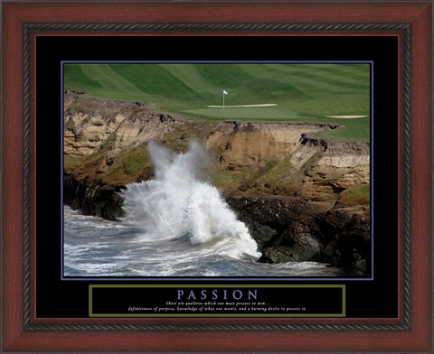 Framed Golf-Passion Print