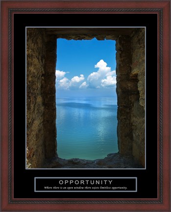 Framed Opportunity - Wall Print