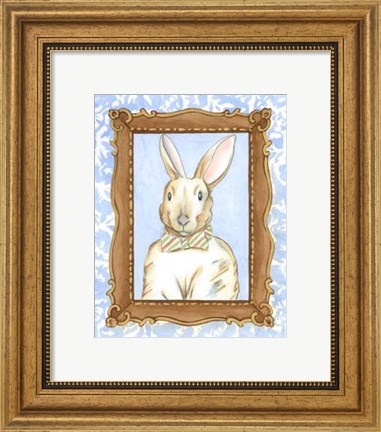 Framed Teacher&#39;s Pet - Rabbit Print
