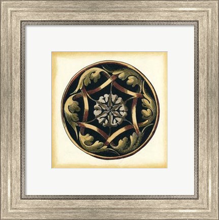 Framed Small Ornamental Accents IV Print