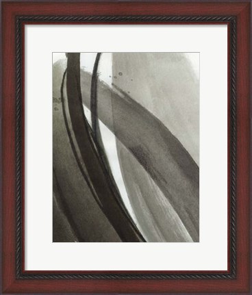 Framed Ink Abstract I Print