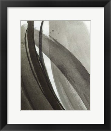 Framed Ink Abstract I Print
