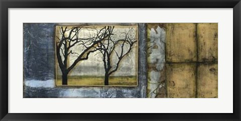 Framed Tandem Trees IV Print