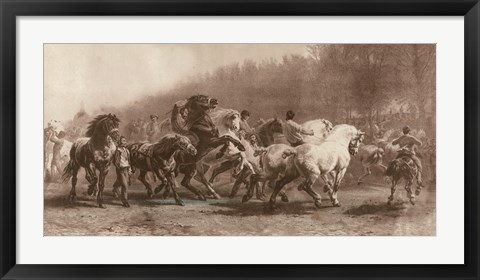Framed Horse Fair Print