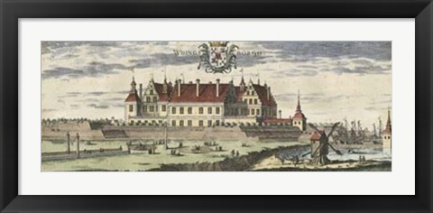 Framed Dahlberg Swedish Estate III Print