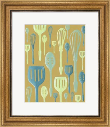 Framed Spring Cutlery I Print