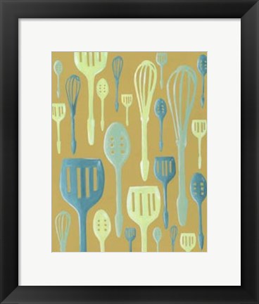Framed Spring Cutlery I Print