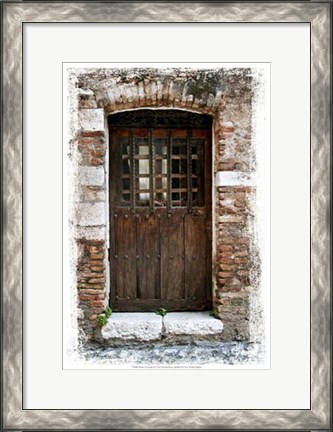 Framed Doors of Europe IV Print