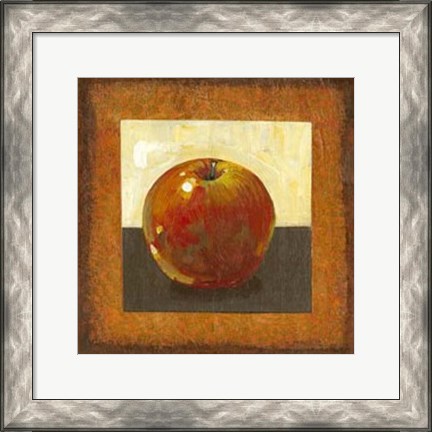 Framed Gilded Fruit II Print