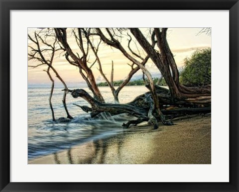 Framed Reaching for the Sea I Print