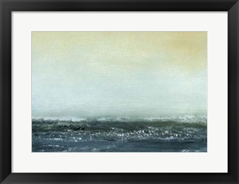 Framed Sea View VI Print