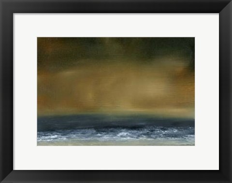 Framed Sea View VIII Print
