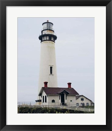 Framed Pigeon Point Lighthouse Print