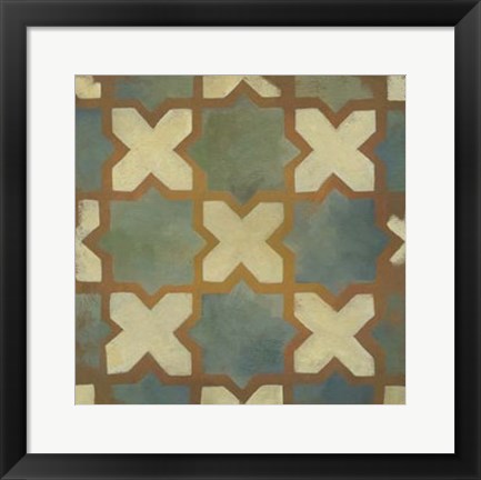 Framed Rustic Symmetry II Print