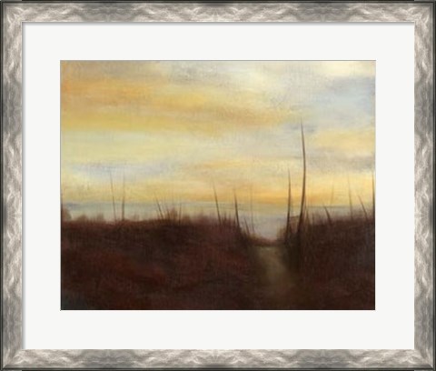 Framed Sunrise Stroll I Print