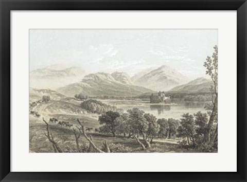 Framed Kilchurn Castle Print