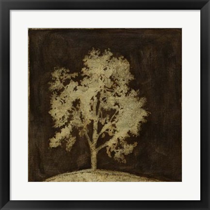 Framed Gilded Tree III Print