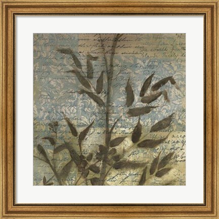 Framed Wildflower Tapestry II Print
