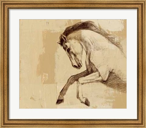 Framed Majestic Horse II Print