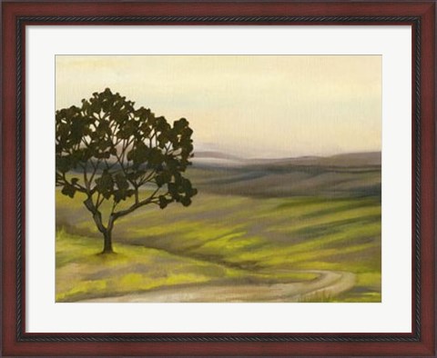 Framed Road in the Valley I Print