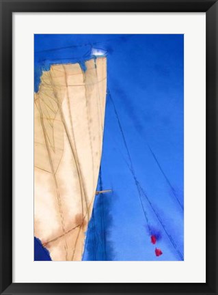 Framed Sailing IV Print