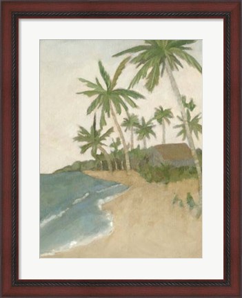 Framed Island Breeze II Print