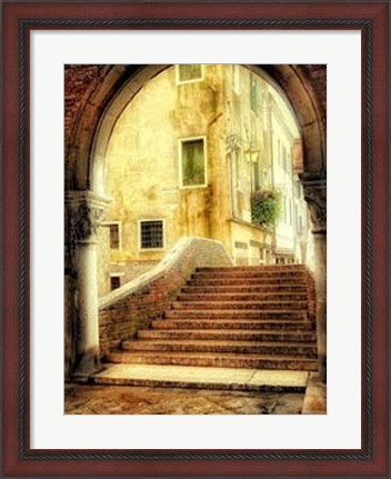 Framed Italian Archway Print