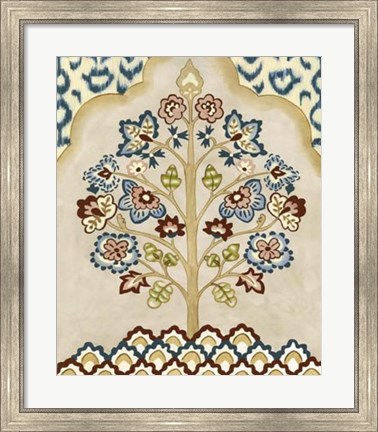 Framed Tapestry Tree II Print