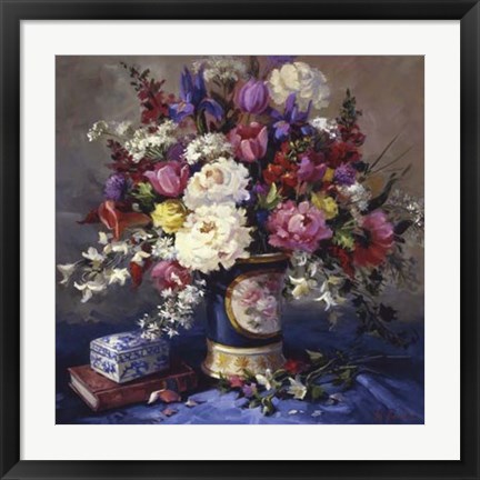 Framed Mother&#39;s Italian Vase Print