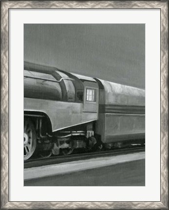 Framed Vintage Locomotive III Print
